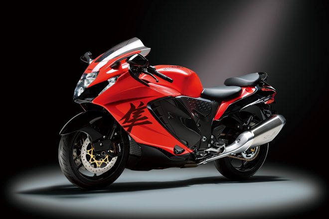 スズキ『ハヤブサ』25周年記念モデルを限定300台で発売。価格は221万