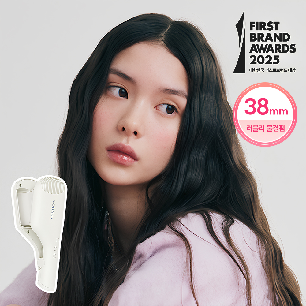 vodana コンパクトウェーブアイロン 38mm アイボリームード | OLIVE