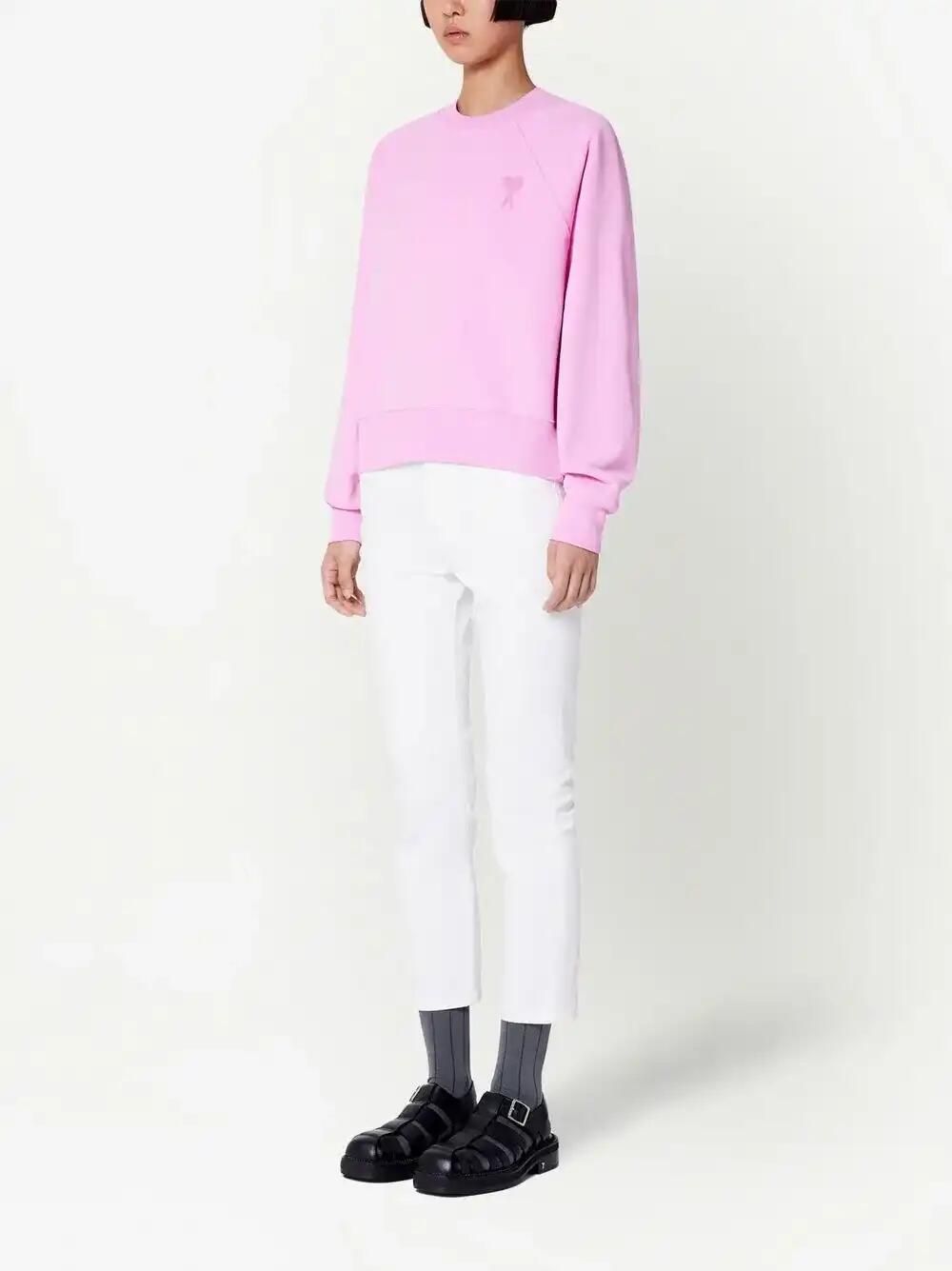 AMI Paris Ami De Coeur スウェットシャツ | ピンク | FARFETCH JP