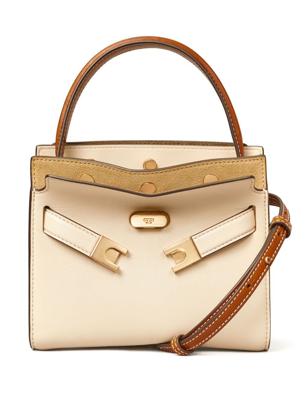 Tory Burch Petite Lee Radziwill Crossbody Bag | Neutrals | FARFETCH