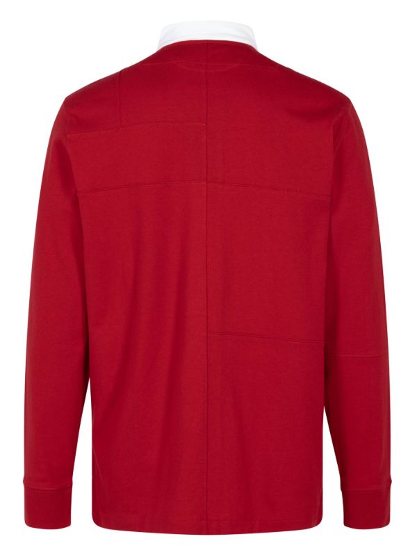 Palace x Ralph Lauren Pieced Rugby Shirt | Red | FARFETCH