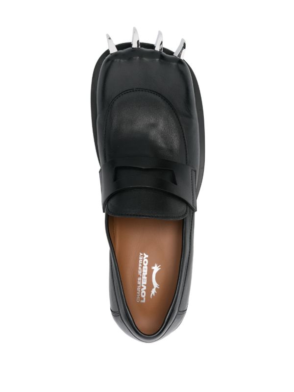 Charles Jeffrey Loverboy Moggies ローファー | ブラック | FARFETCH JP