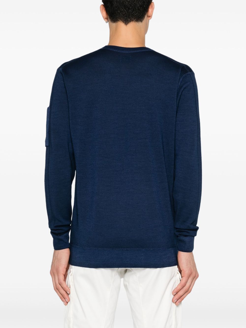 C.P. Company レンズディテール セーター | ブルー | FARFETCH JP