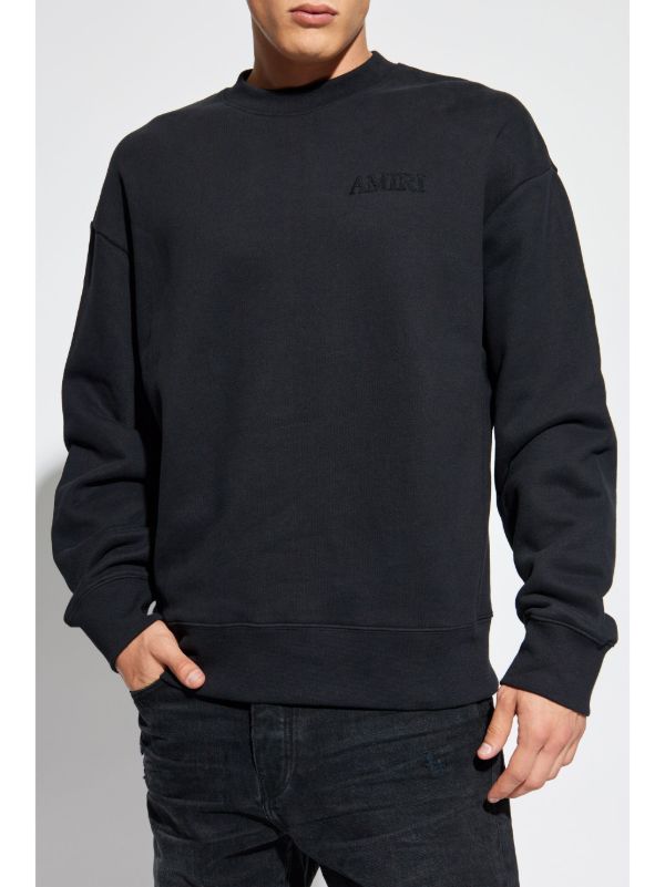 AMIRI embroidered-logo Sweatshirt | Black | FARFETCH