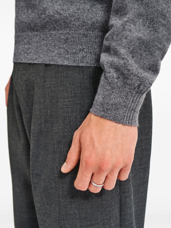 Pringle Of Scotland Vネック カシミアセーター | グレー | FARFETCH JP