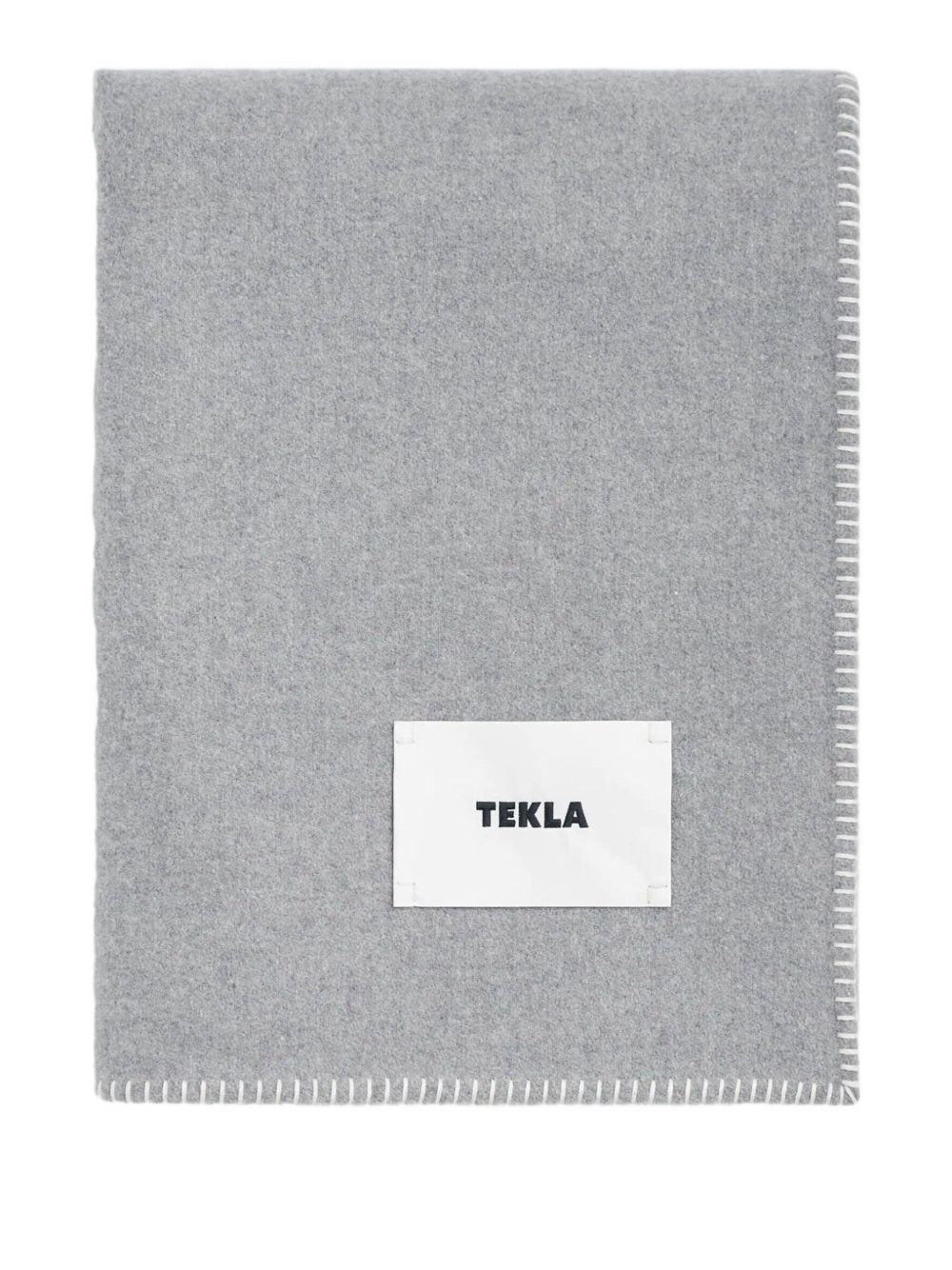 TEKLA ラムウール ブランケット | グレー | FARFETCH JP