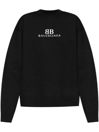 Balenciaga ロゴ セーター | ブラック | FARFETCH JP