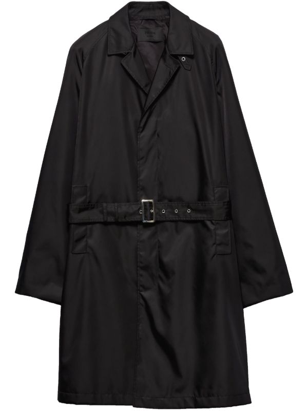 Prada Re-Nylon コート | ブラック | FARFETCH JP