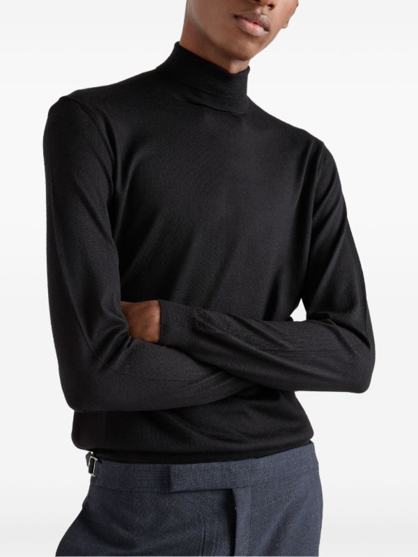 Prada タートルネック セーター | ブラック | FARFETCH JP