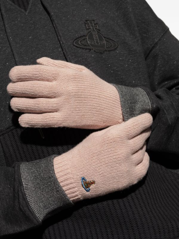 Vivienne Westwood カシミア手袋 | ピンク | FARFETCH JP