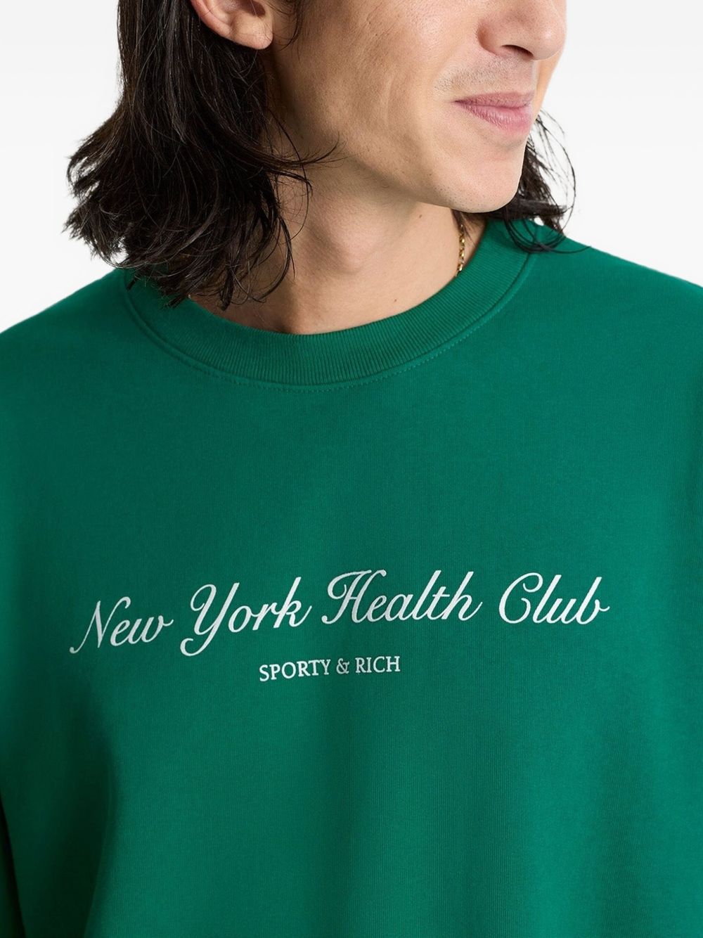 Sporty & Rich スウェットシャツ | グリーン | FARFETCH JP