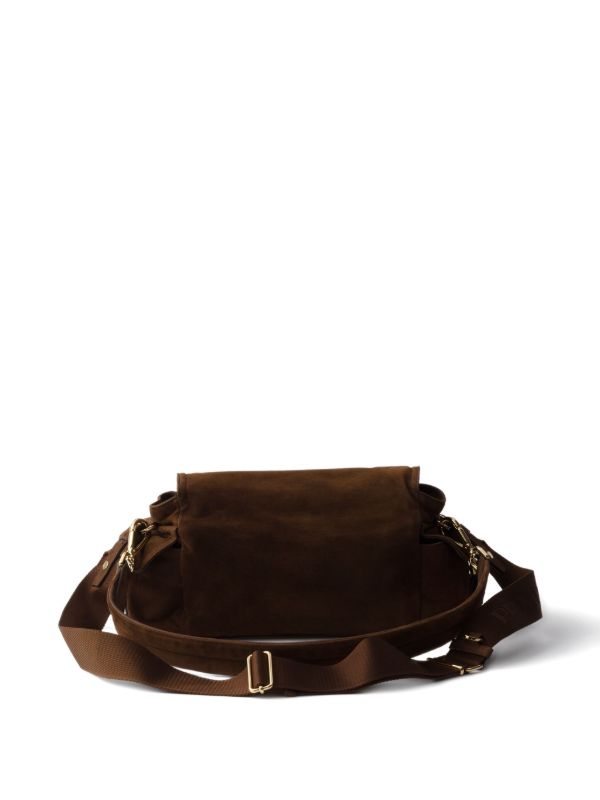 Prada Medium Explore Shoulder Bag | Brown | FARFETCH