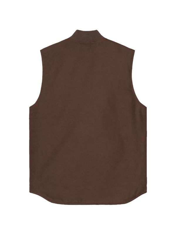 Carhartt WIP Zip Classic Vest | Brown | FARFETCH CA