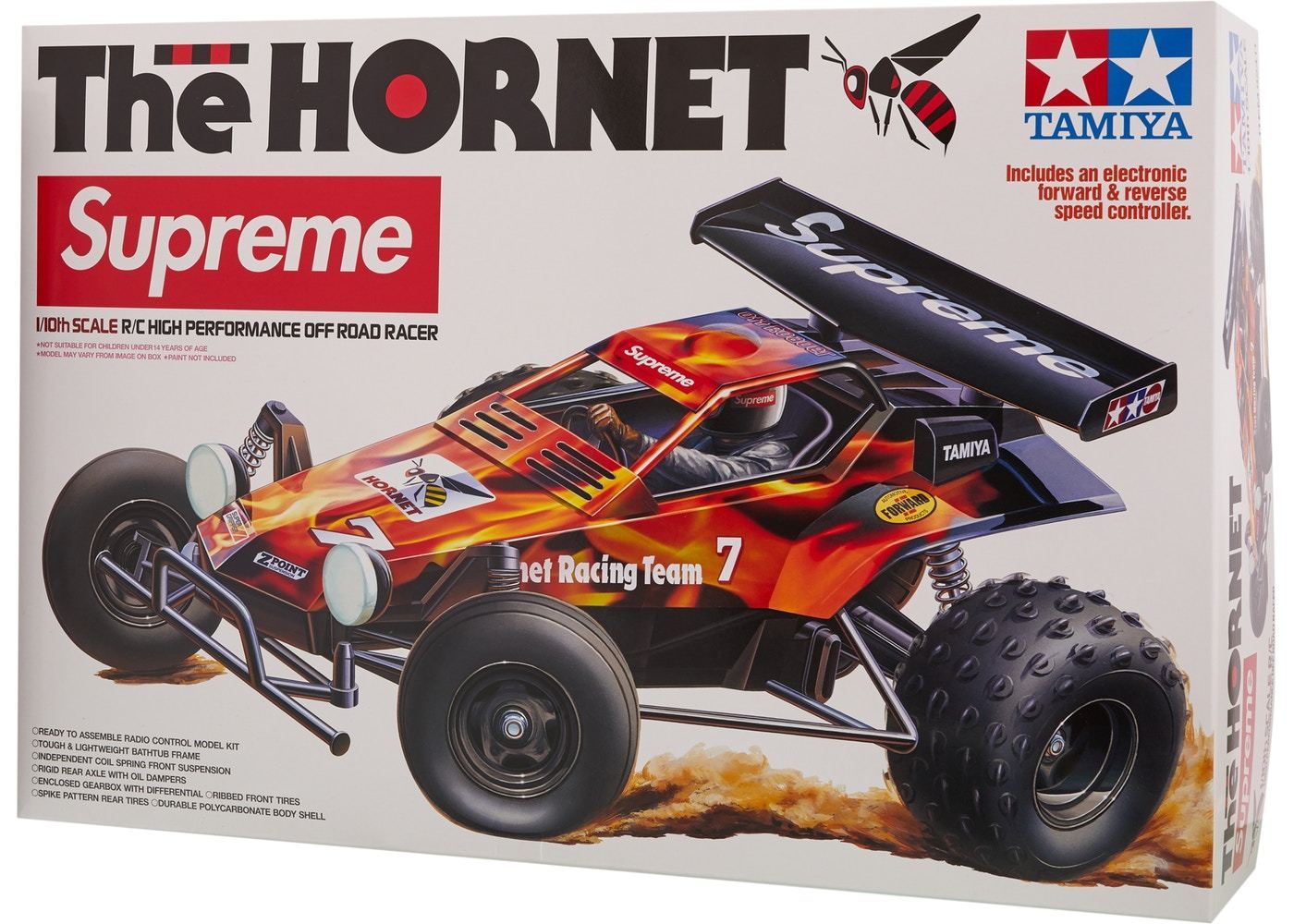 Supreme Tamiya Hornet RC Car Flames (Supreme/模型・プラモデル