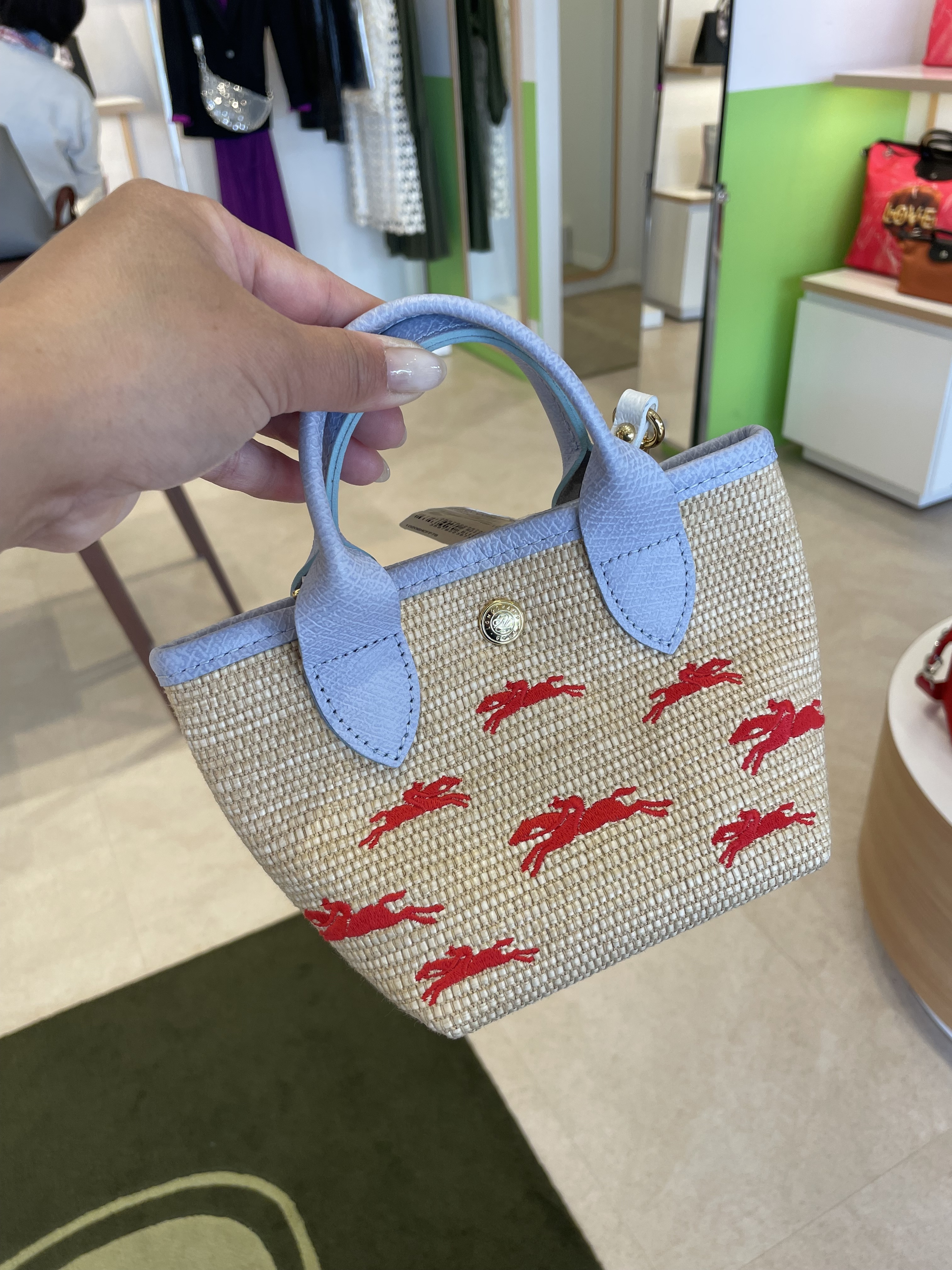 限定【国内発送】Longchamp*パニエ カゴバッグ XS (Longchamp/かご