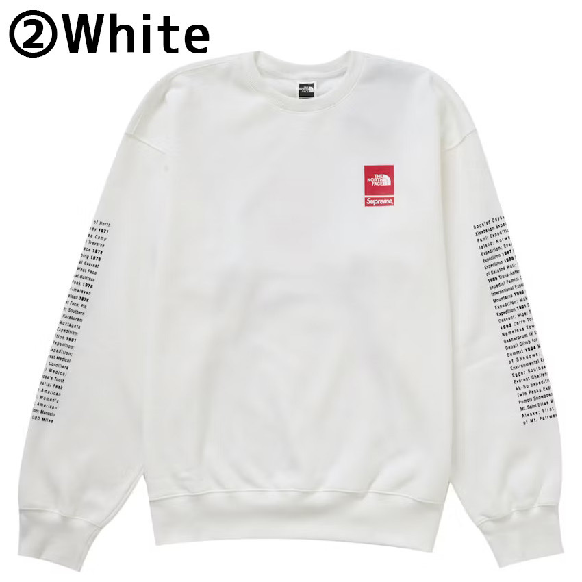 Supreme x The North Face】24SS クルーネック スウェット (Supreme