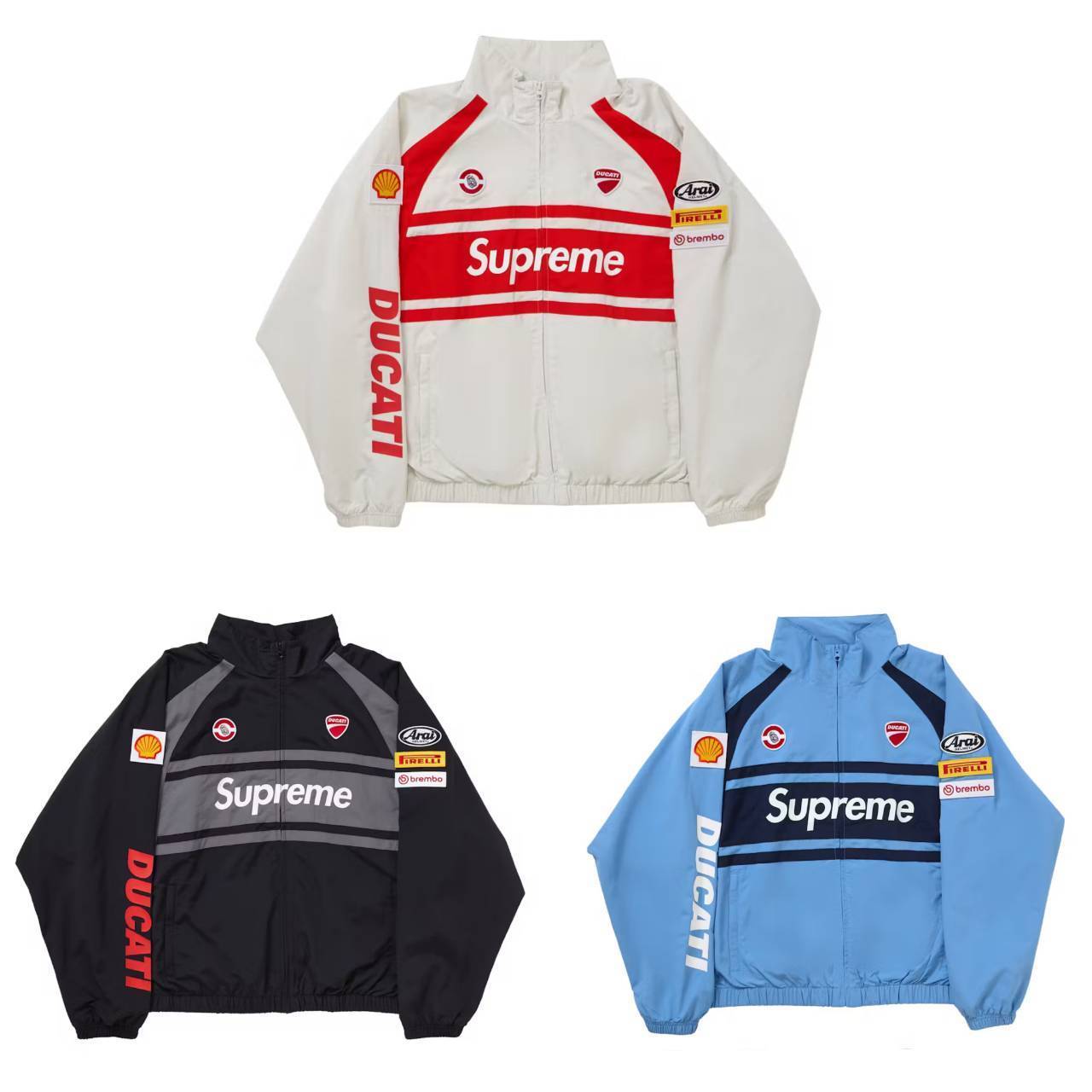 シュプリーム☆トラックジャケット☆Ducati Track Jacket (Supreme