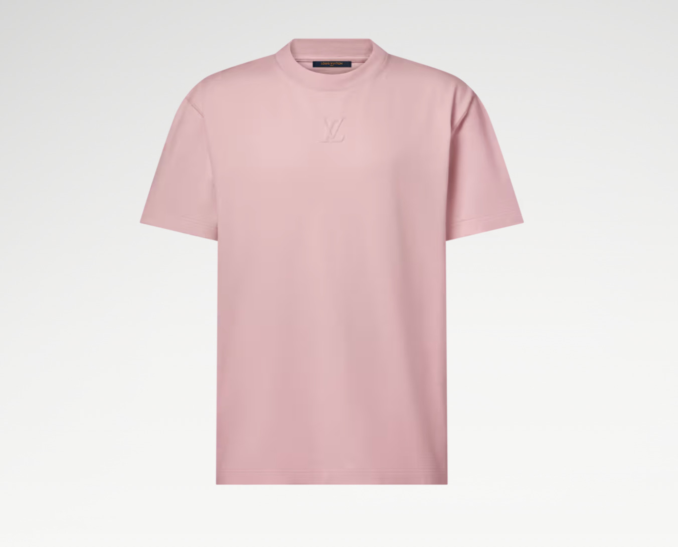 すぐ届く＊国内発送【Louis Vuitton】エンボスLV刺繍 Tシャツ (Louis
