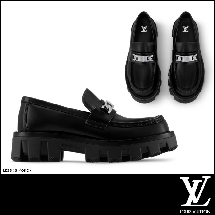 ルイヴィトン】LV チェッカー ライン ローファー (Louis Vuitton
