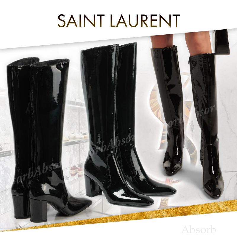 24AW NEW】SAINT LAURENT_women / LAUREN ニーハイブーツ (Saint