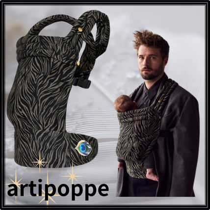 ブラック（黒）系 artipoppe(アーティポッペ) 抱っこ紐・スリング