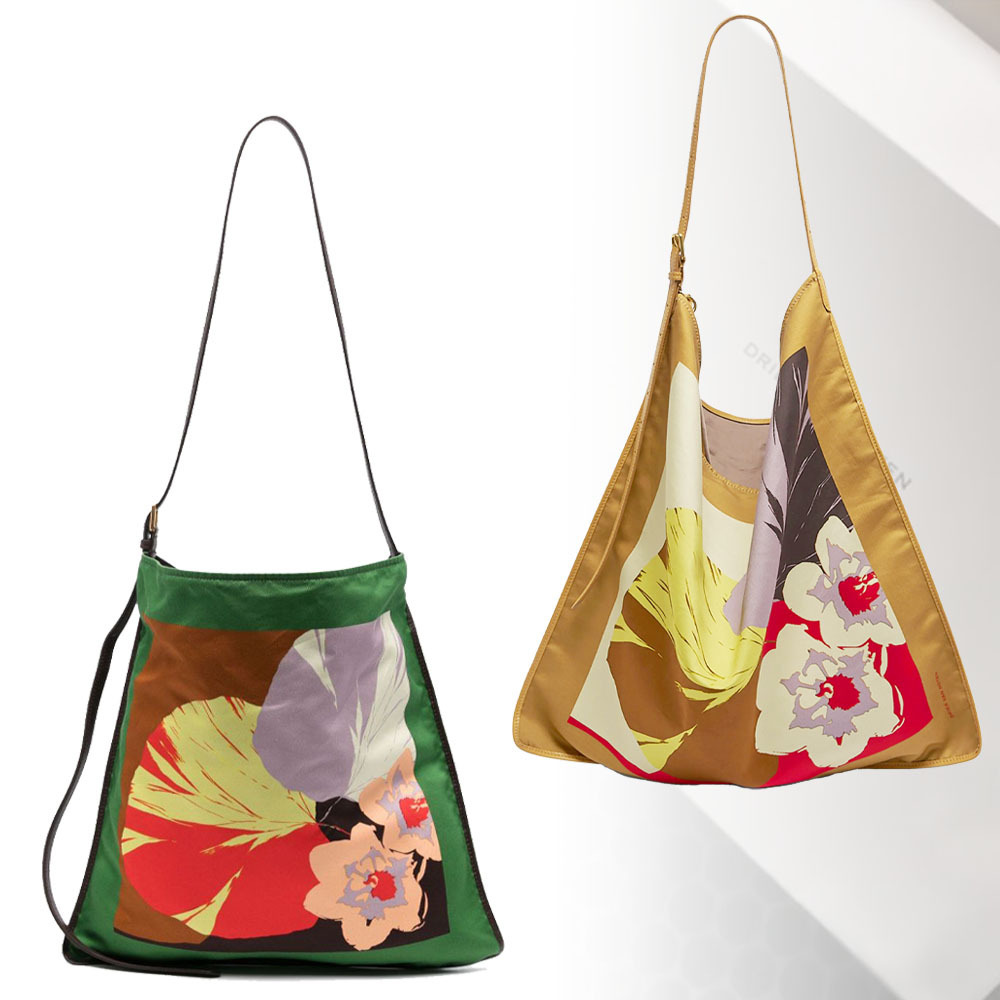 DRIES VAN NOTEN】SS25 ラージ スカーフバッグ 送料関税込 (Dries Van