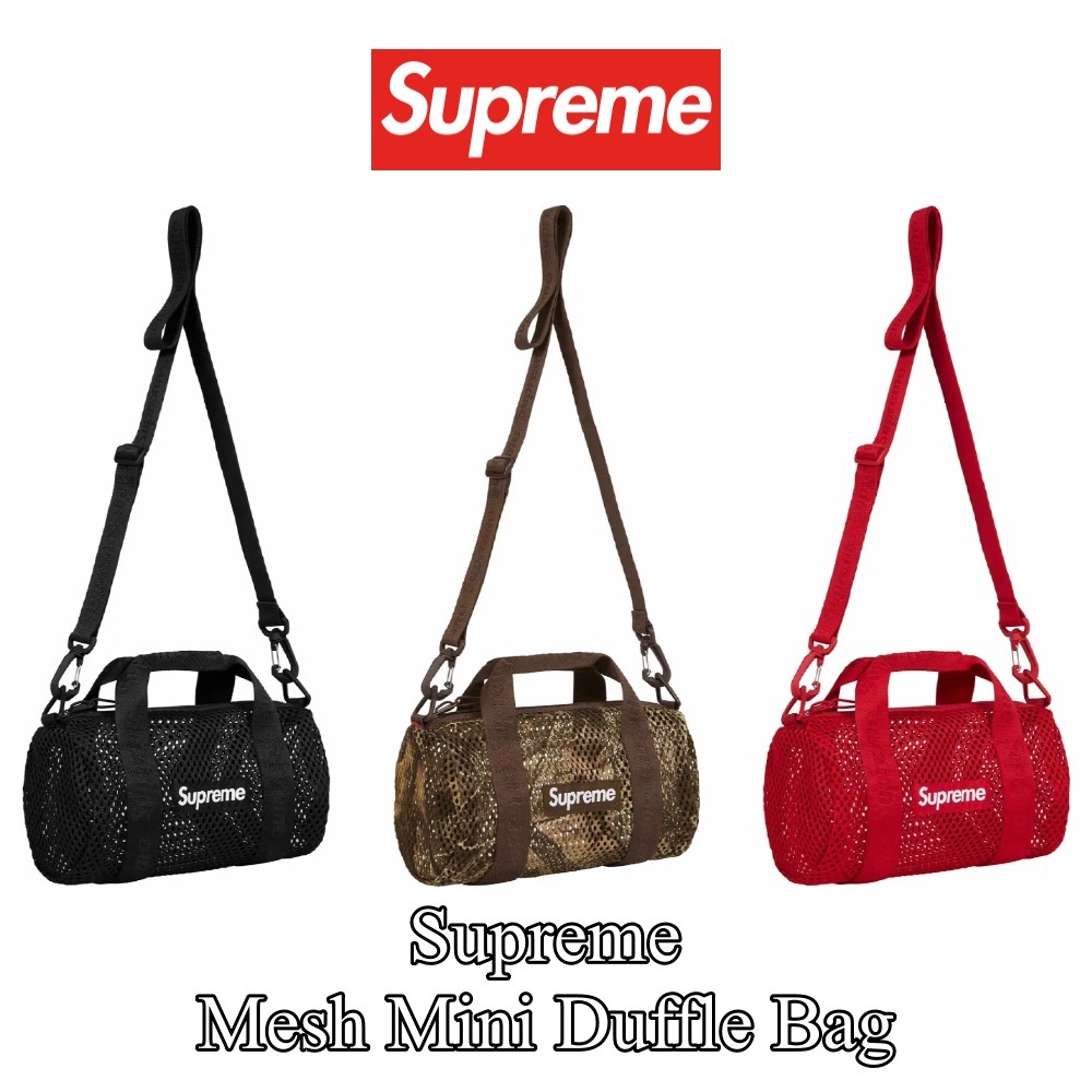 Supreme】Mesh Mini Duffle Bag☆25SS☆ (Supreme/ボストンバッグ