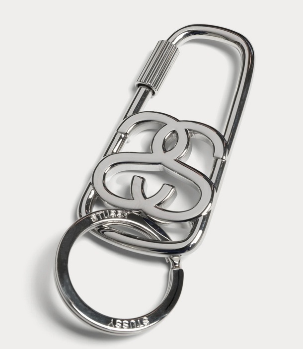 STUSSY】SS LINK TWIST CARABINER (STUSSY/キーホルダー・キーリング