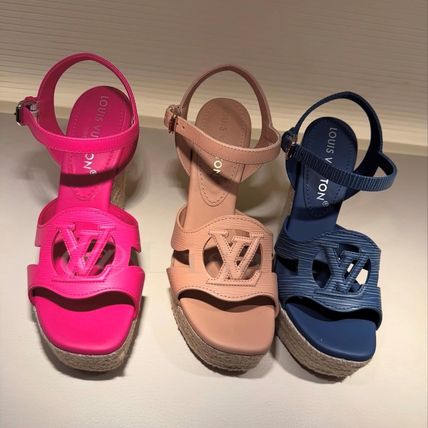 ピンク系 Louis Vuitton(ルイヴィトン) サンダル・ミュール(レディース