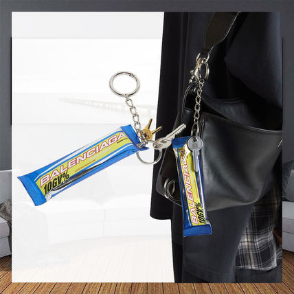 ブルー（青）系 BALENCIAGA(バレンシアガ) キーケース・キーリング