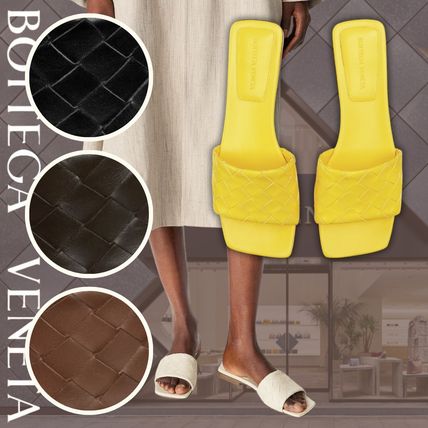イエロー（黄色）系 BOTTEGA VENETA(ボッテガヴェネタ) サンダル