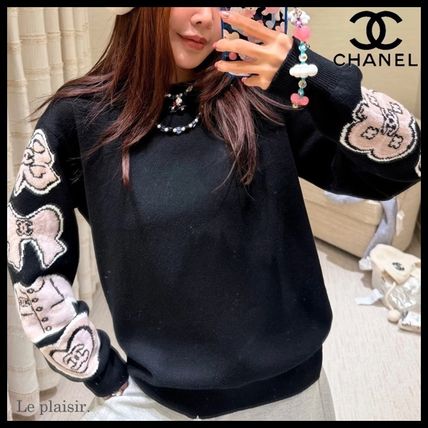 ピンク CHANEL(シャネル) スウェット・トレーナー(レディース