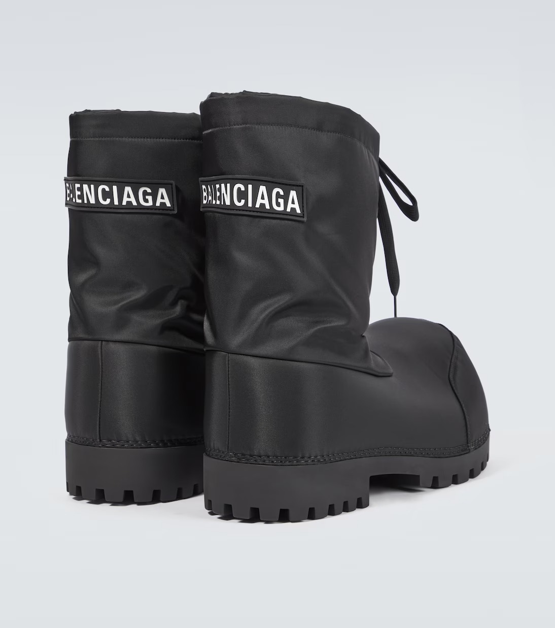 BALENCIAGA◇Alaska Low アラスカ ロー スノーブーツ ブラック