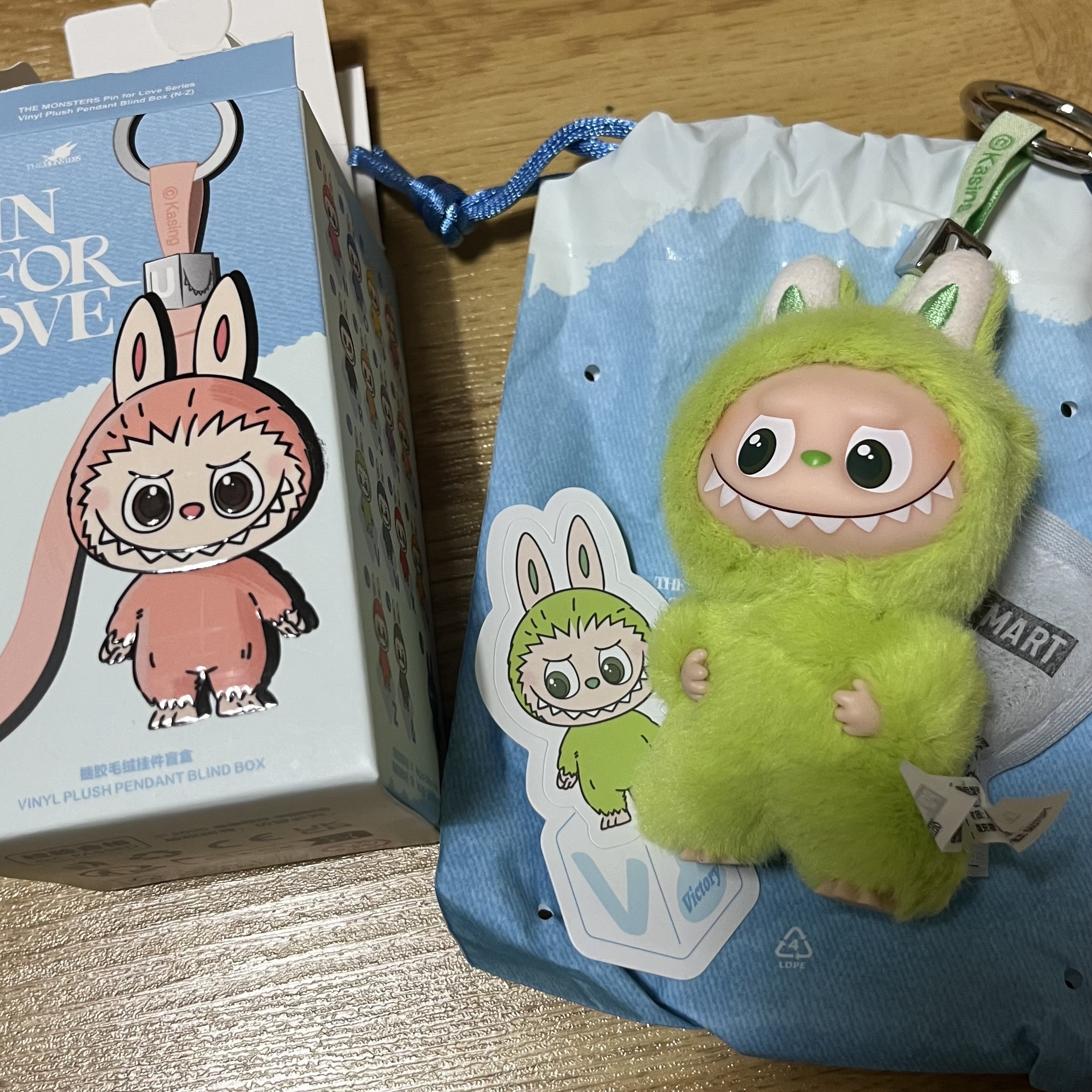 POP MART】Labubu The Monsters Pin For Love Series (N-Z) (POP MART