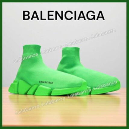 ソックス グリーン（緑）系 BALENCIAGA(バレンシアガ) メンズ