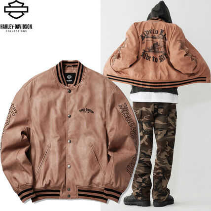 ピンク系 Harley Davidson(ハーレーダビッドソン) レザージャケット