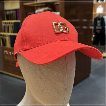 レッド（赤）系 Dolce & Gabbana(ドルチェ&ガッバーナ) キャップ