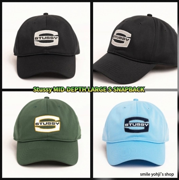 ☆25AW 大人気☆Stussy MID-DEPTH LARGE S SNAPBACK (STUSSY/キャップ