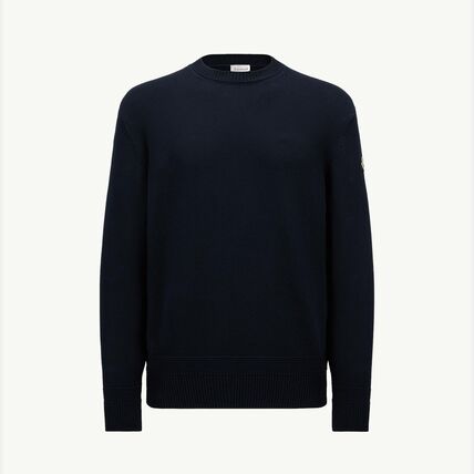 ネイビー（紺）系 MONCLER(モンクレール) ニット・セーター(メンズ