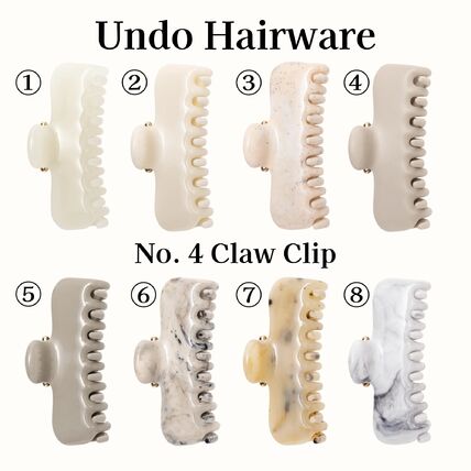 Undo Hairware No4 Claw clip ヘアクリップ (UNDO HAIRWARE/ヘア