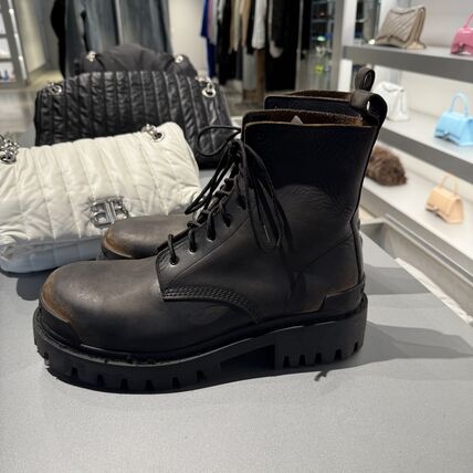 レースアップ BALENCIAGA(バレンシアガ) ブーツ(メンズ) - ブランド