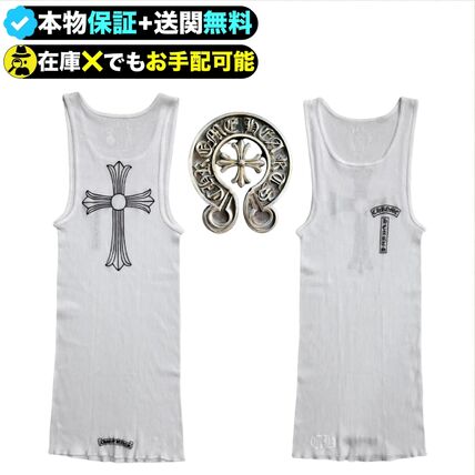 ホワイト（白）系 CHROME HEARTS(クロムハーツ) キャミソール