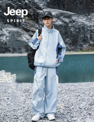 ナイロンジャケット グレー（灰色）系 セットアップ(メンズ