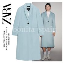 ZARA】ZW COLLECTION ウールブレンドフィットコート (ZARA/コート