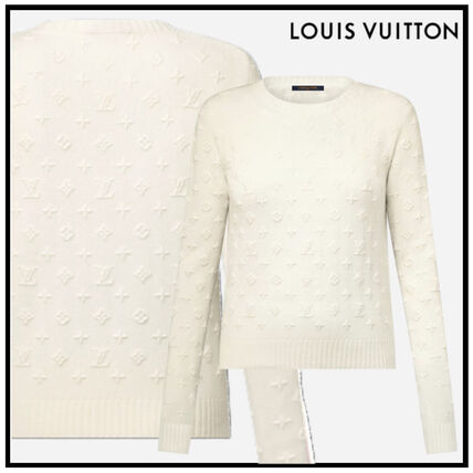 ホワイト（白）系 L Louis Vuitton MONOGRAM(ルイヴィトン モノグラム