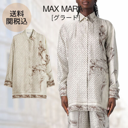 シルク Max Mara(マックスマーラ) ブラウス・シャツ(レディース