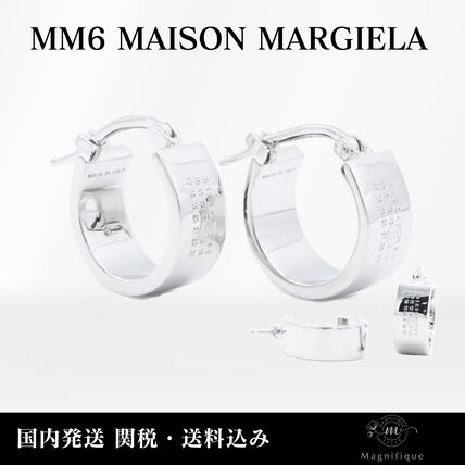シルバー（銀色）系 Maison Margiela(メゾン マルジェラ) ピアス