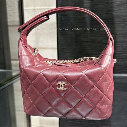 バーガンディ CHANEL(シャネル) バッグ・カバン(レディース