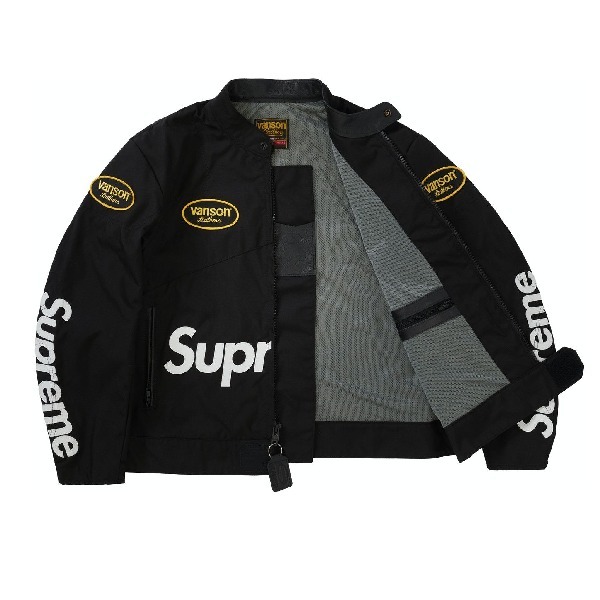SUPREME x Vanson☆レザージャケット☆コーデュラ バンソン (Supreme