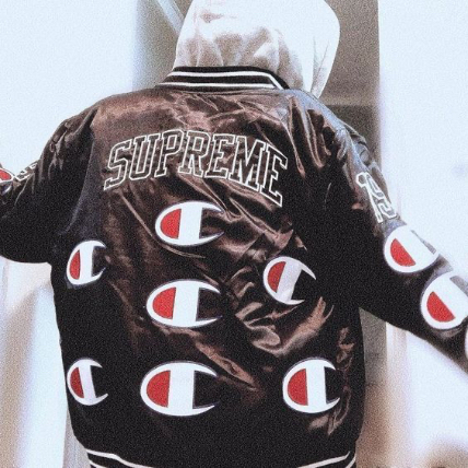 Supreme Champion Hooded Satin Varsity Jacket シュプリーム (Supreme
